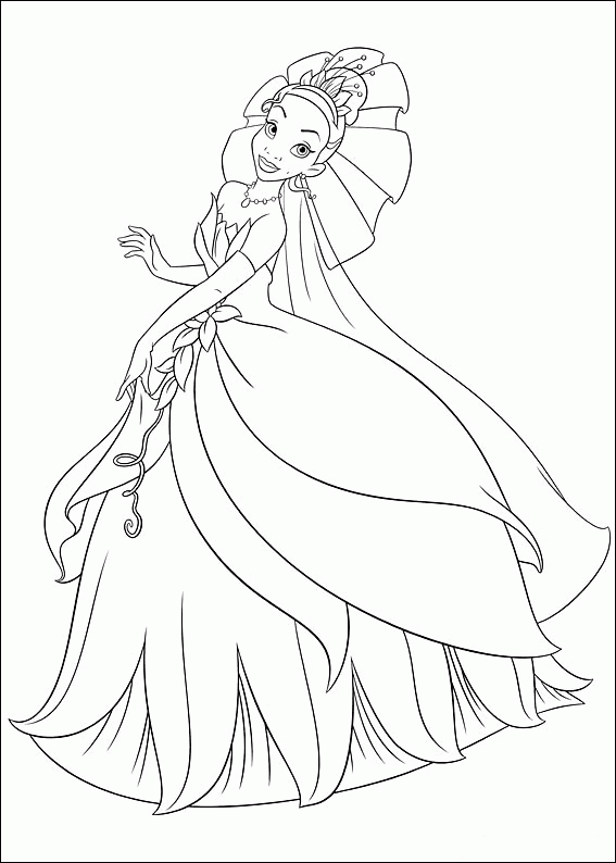 Coloring page: Princess (Characters) #85256 - Free Printable Coloring Pages