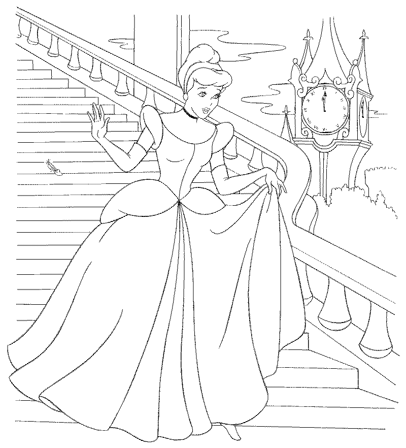 Coloring page: Princess (Characters) #85264 - Free Printable Coloring Pages