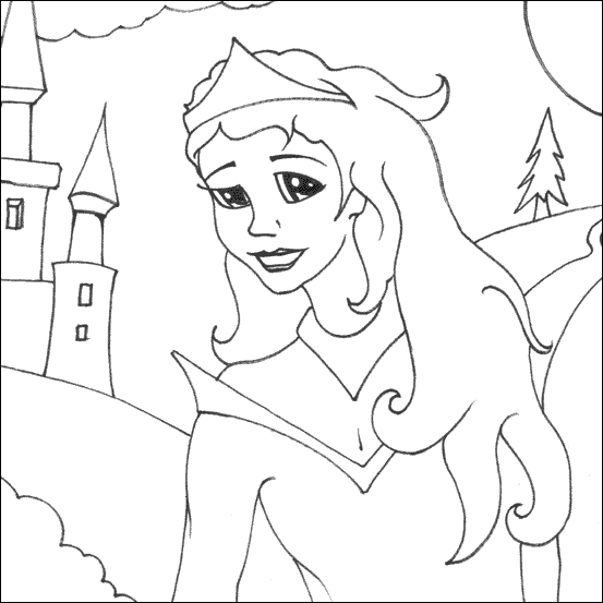 Coloring page: Princess (Characters) #85279 - Free Printable Coloring Pages