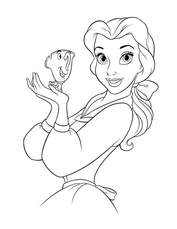 Coloring page: Princess (Characters) #85285 - Free Printable Coloring Pages