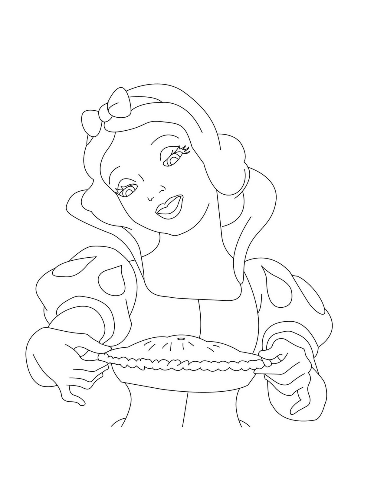 Coloring page: Princess (Characters) #85289 - Free Printable Coloring Pages