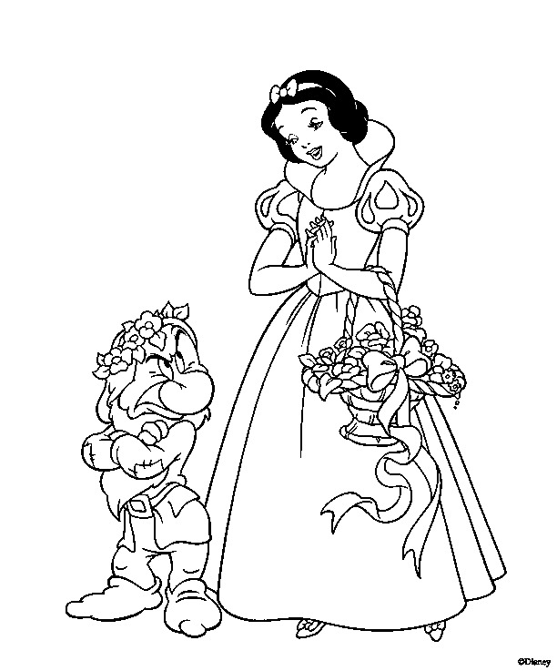 Coloring page: Princess (Characters) #85290 - Free Printable Coloring Pages