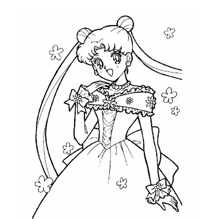 Coloring page: Princess (Characters) #85292 - Free Printable Coloring Pages