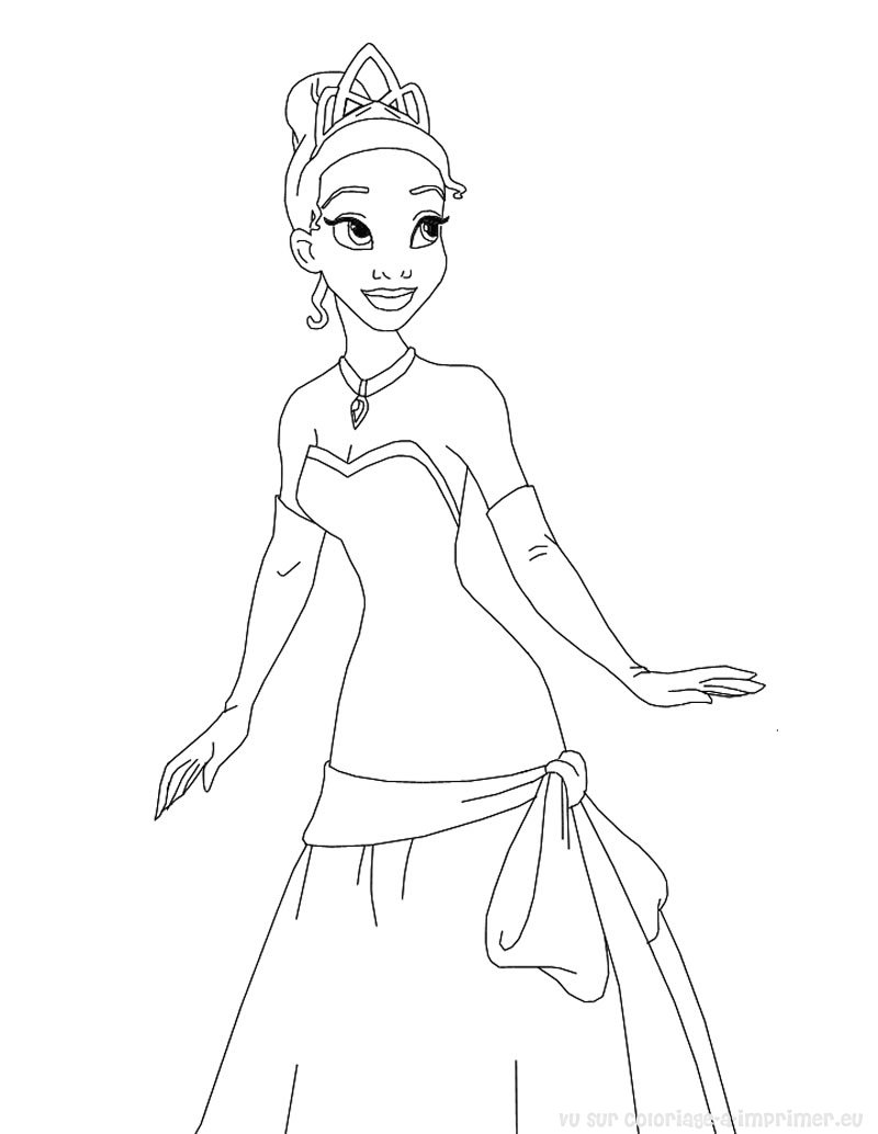 Coloring page: Princess (Characters) #85296 - Free Printable Coloring Pages