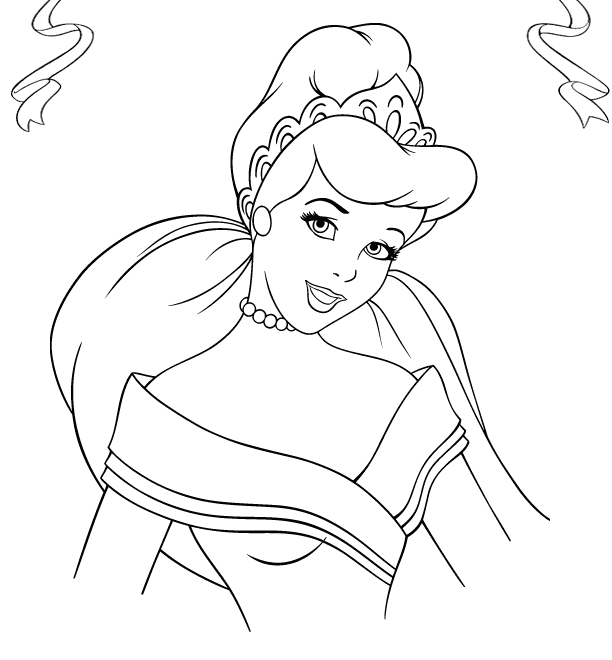 Coloring page: Princess (Characters) #85299 - Free Printable Coloring Pages