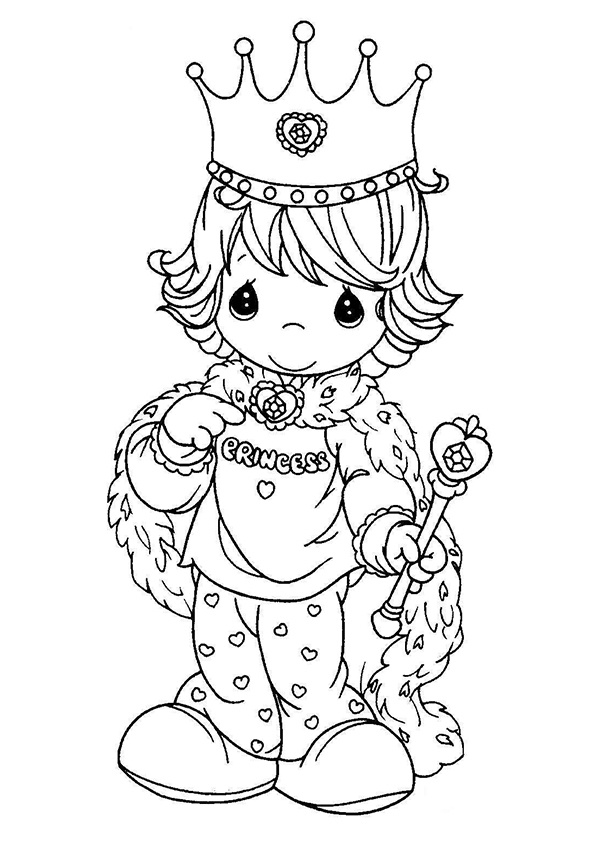 Coloring page: Princess (Characters) #85303 - Free Printable Coloring Pages