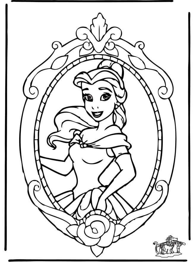 Coloring page: Princess (Characters) #85304 - Free Printable Coloring Pages