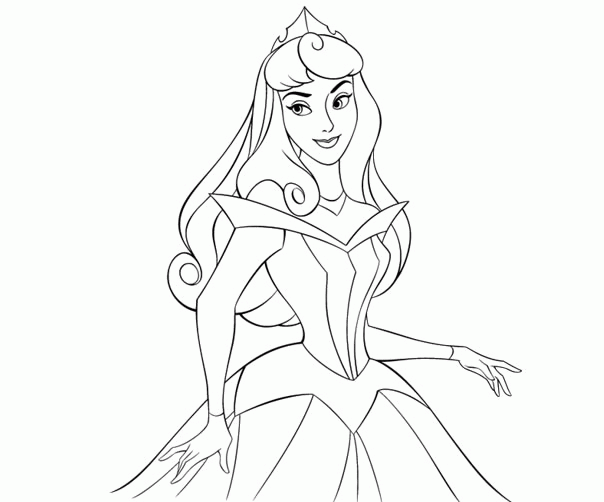 Coloring page: Princess (Characters) #85319 - Free Printable Coloring Pages
