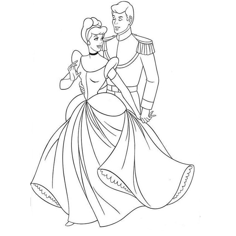 Coloring page: Princess (Characters) #85321 - Free Printable Coloring Pages