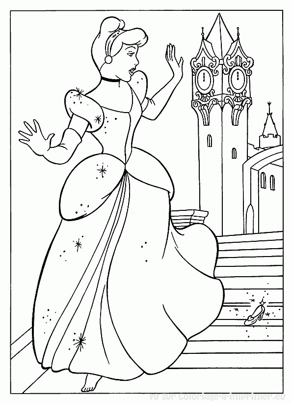 Coloring page: Princess (Characters) #85340 - Free Printable Coloring Pages