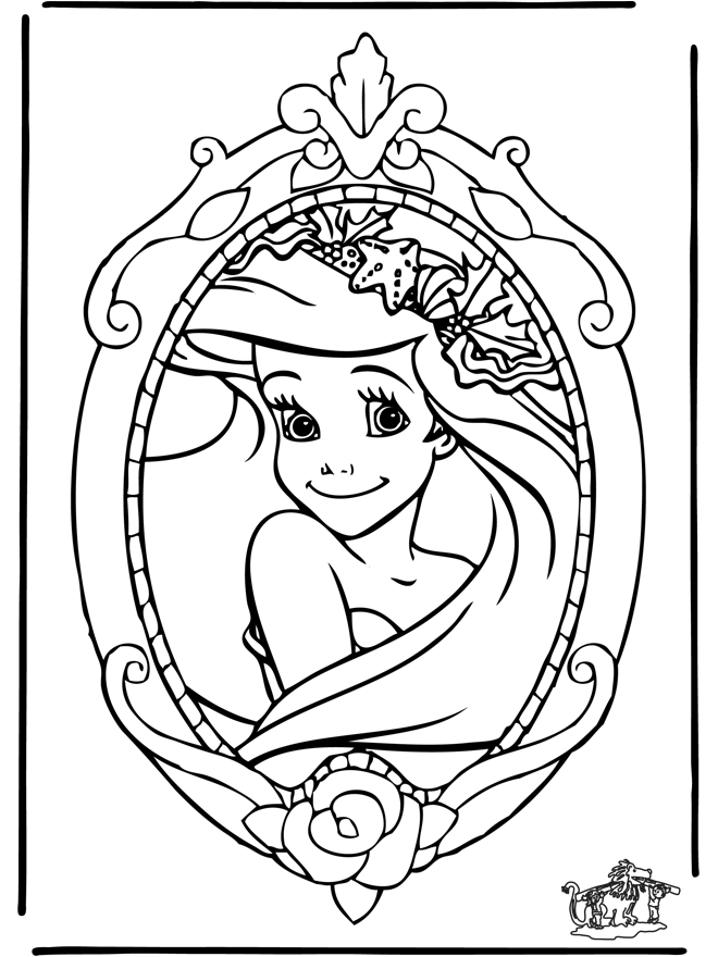 Coloring page: Princess (Characters) #85405 - Free Printable Coloring Pages