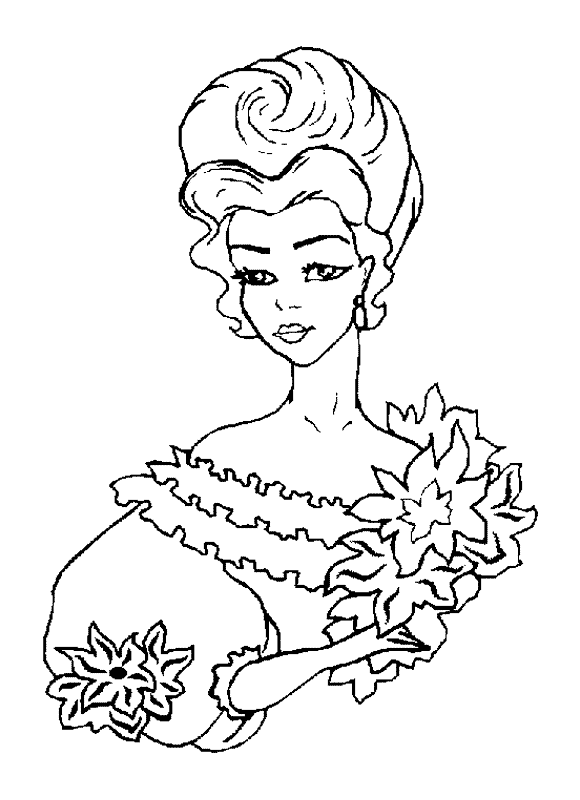 Coloring page: Princess (Characters) #85415 - Free Printable Coloring Pages