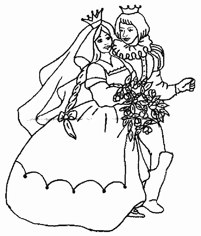 Coloring page: Princess (Characters) #85424 - Free Printable Coloring Pages