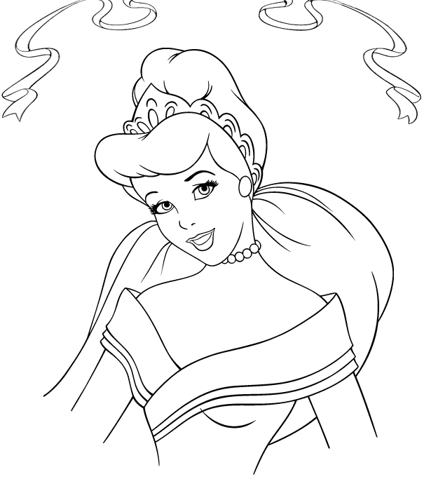 Coloring page: Princess (Characters) #85440 - Free Printable Coloring Pages