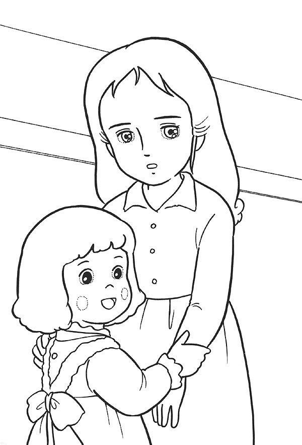 Coloring page: Princess (Characters) #85443 - Free Printable Coloring Pages