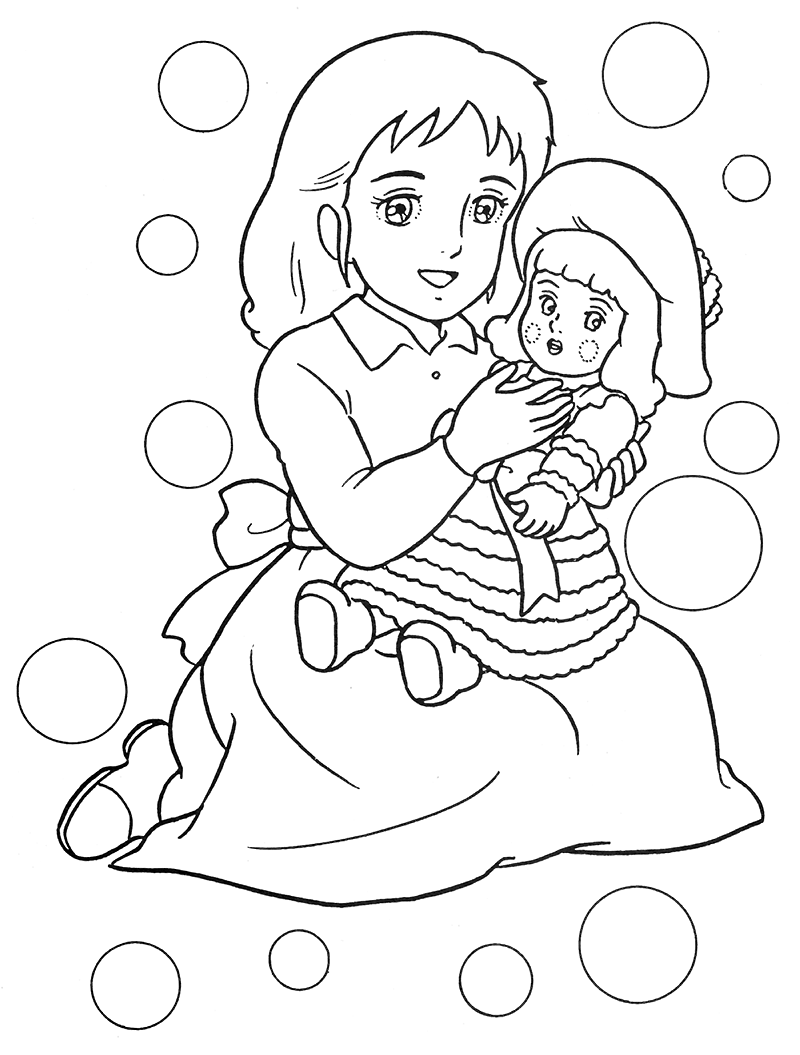 Coloring page: Princess (Characters) #85444 - Free Printable Coloring Pages