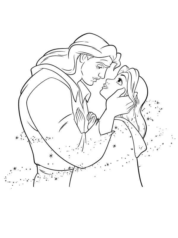 Coloring page: Princess (Characters) #85465 - Free Printable Coloring Pages