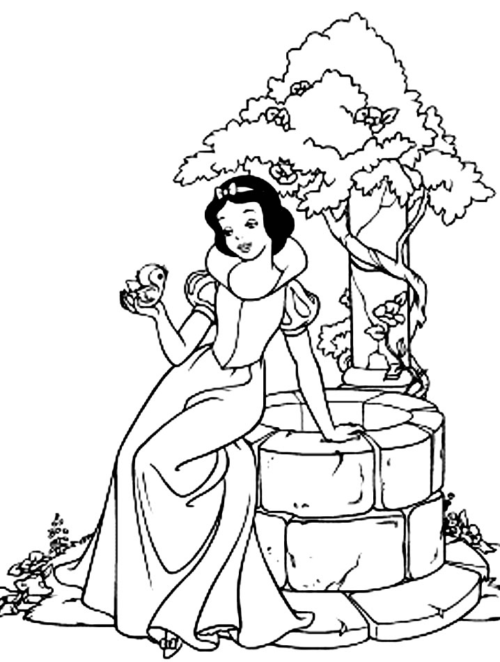 Coloring page: Princess (Characters) #85472 - Free Printable Coloring Pages