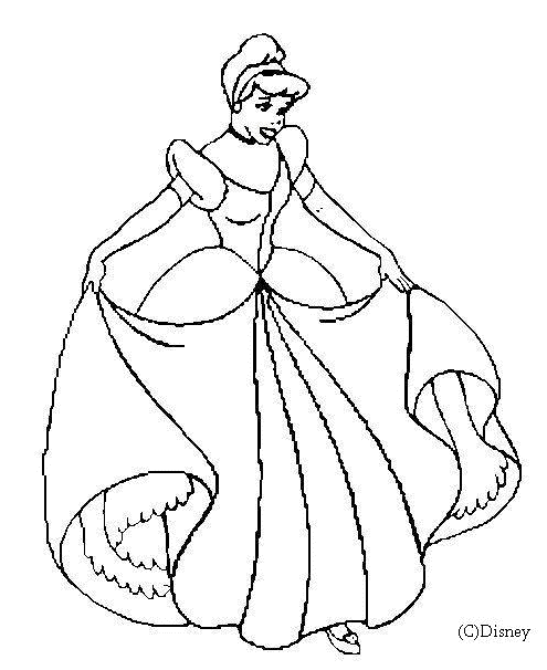 Coloring page: Princess (Characters) #85490 - Free Printable Coloring Pages