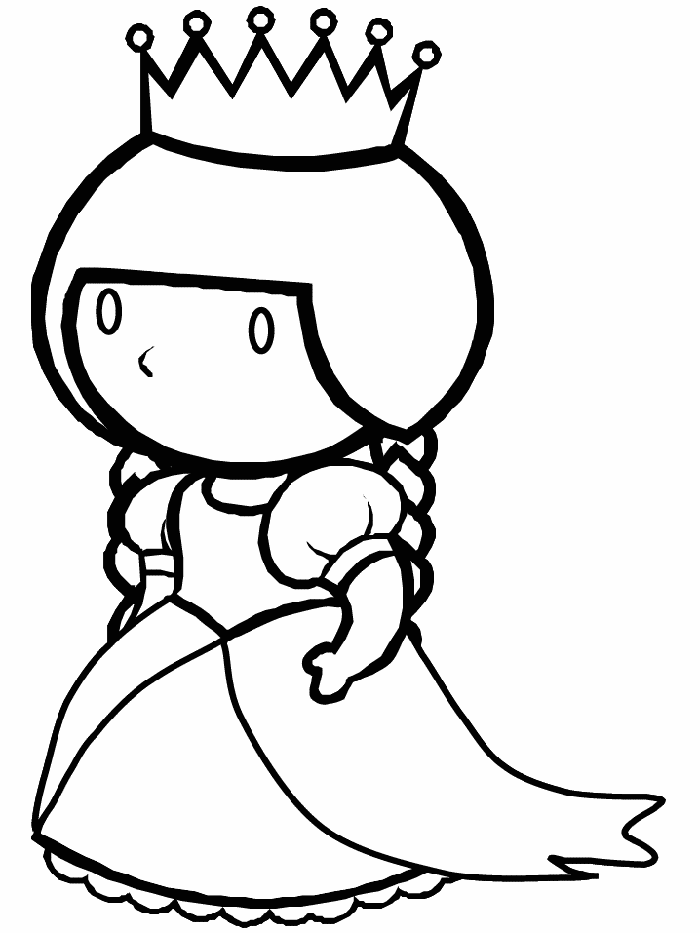 Coloring page: Queen (Characters) #106213 - Free Printable Coloring Pages