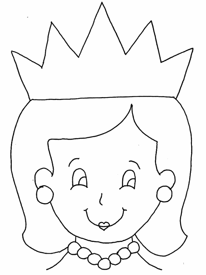 Coloring page Queen 106217 (Characters) Printable Coloring Pages