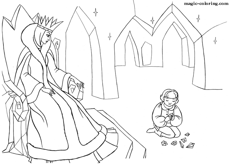 Coloring page: Queen (Characters) #106270 - Free Printable Coloring Pages