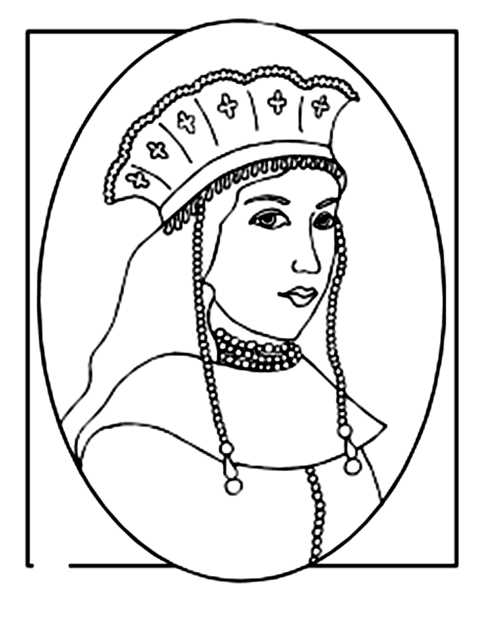 Coloring page: Queen (Characters) #106283 - Free Printable Coloring Pages