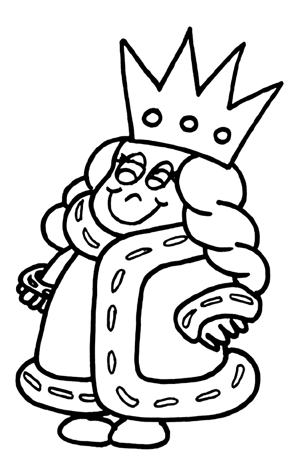 Coloring page: Queen (Characters) #106286 - Free Printable Coloring Pages