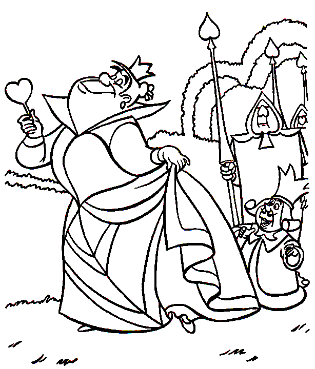 Coloring page: Queen (Characters) #106368 - Free Printable Coloring Pages