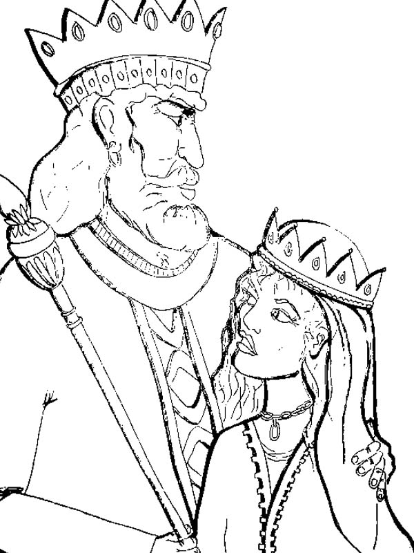 Coloring page: Queen (Characters) #106394 - Free Printable Coloring Pages