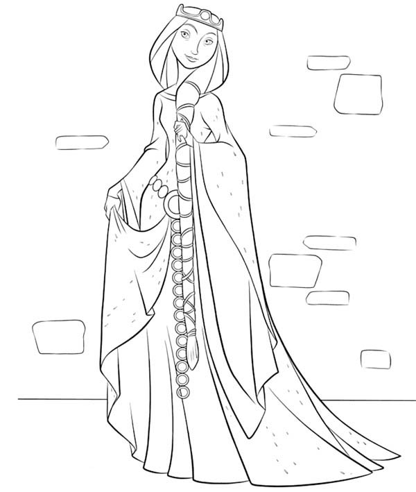 Coloring page: Queen (Characters) #106411 - Free Printable Coloring Pages
