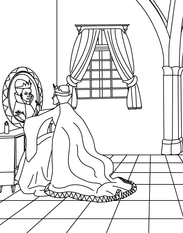 Coloring page: Queen (Characters) #106468 - Free Printable Coloring Pages