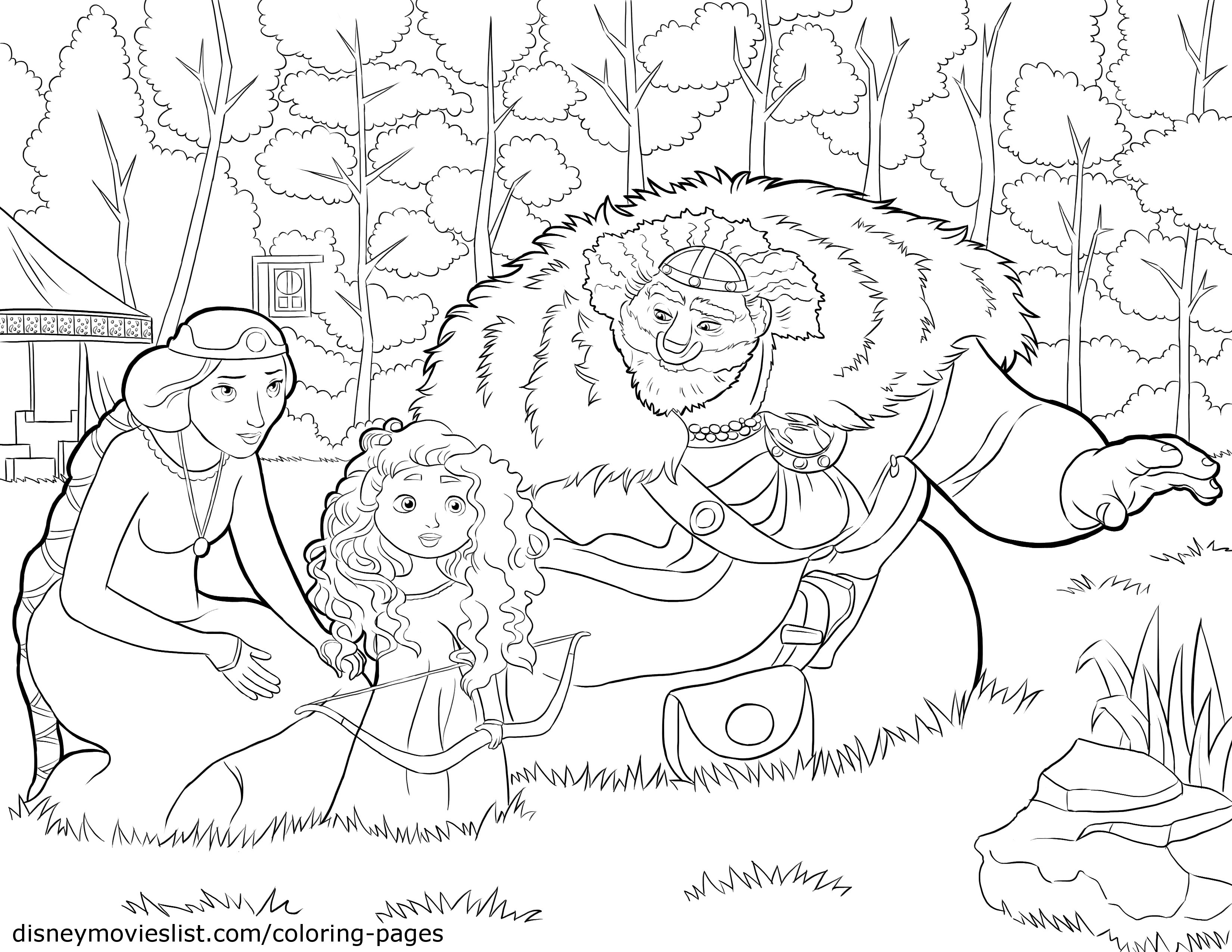 Coloring page: Queen (Characters) #106514 - Free Printable Coloring Pages