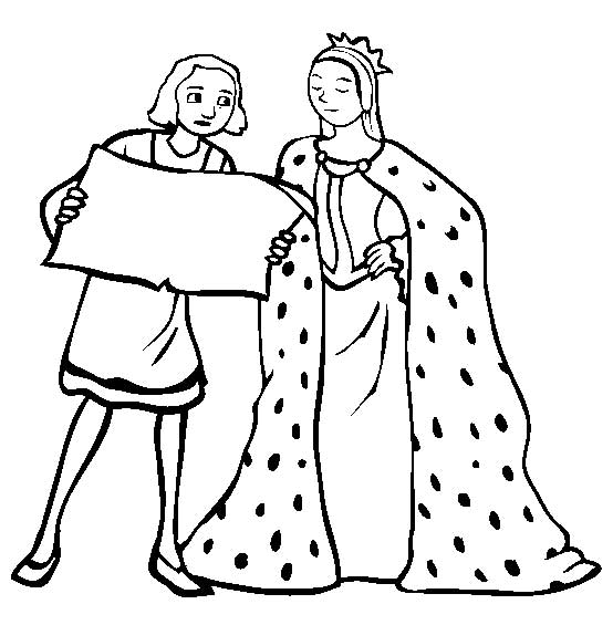 Coloring page: Queen (Characters) #106524 - Free Printable Coloring Pages