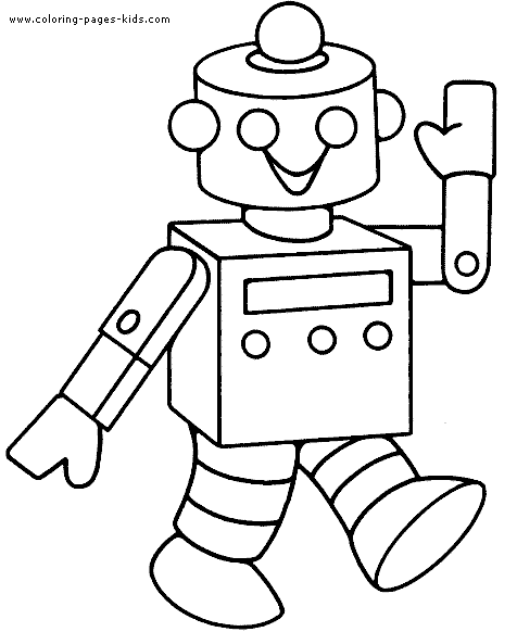 Coloring page: Robot (Characters) #106564 - Free Printable Coloring Pages