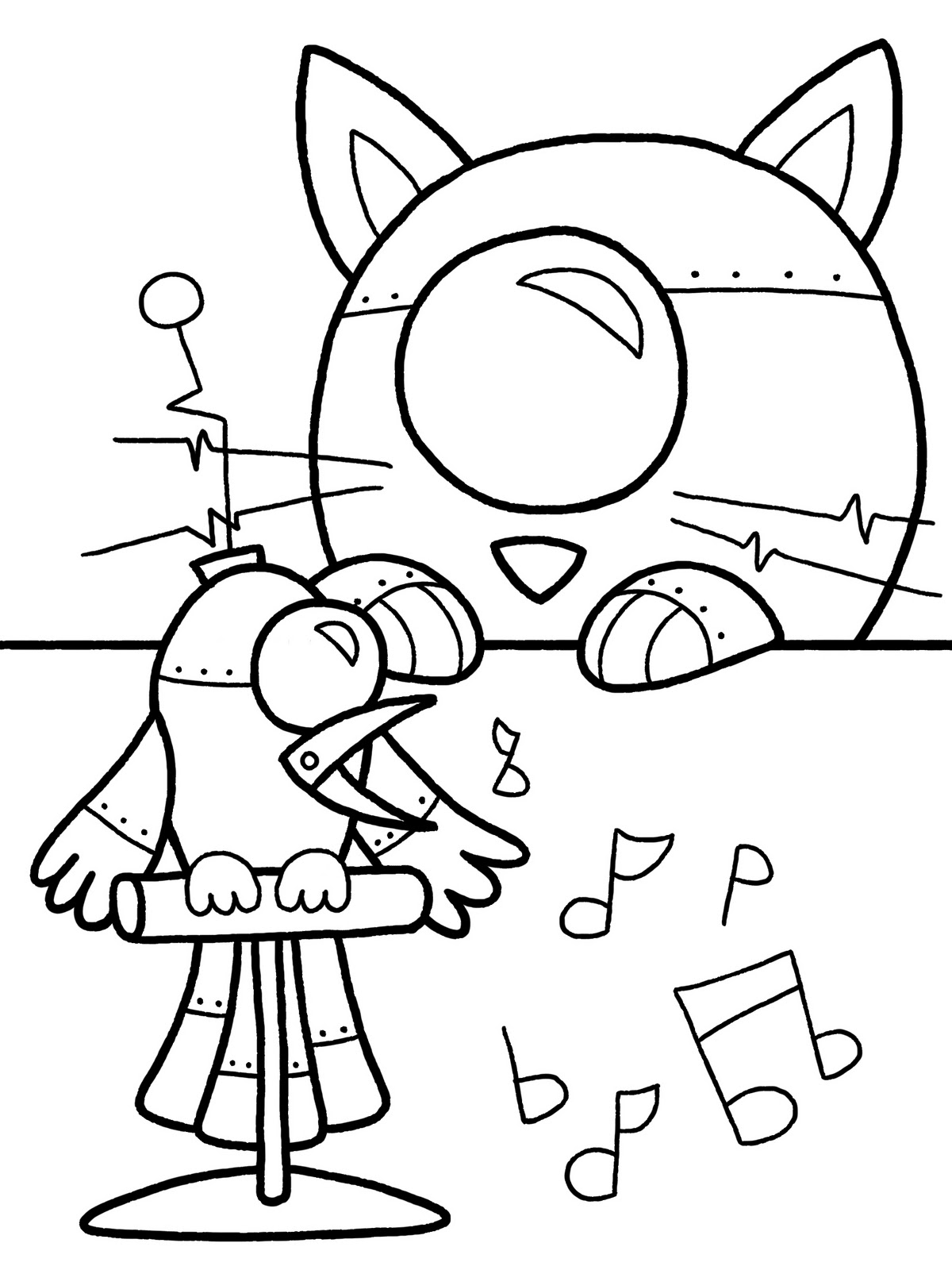 Coloring page: Robot (Characters) #106568 - Free Printable Coloring Pages