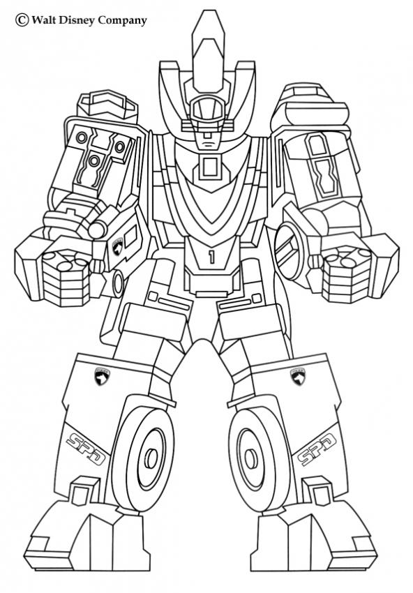 Coloring page: Robot (Characters) #106575 - Free Printable Coloring Pages