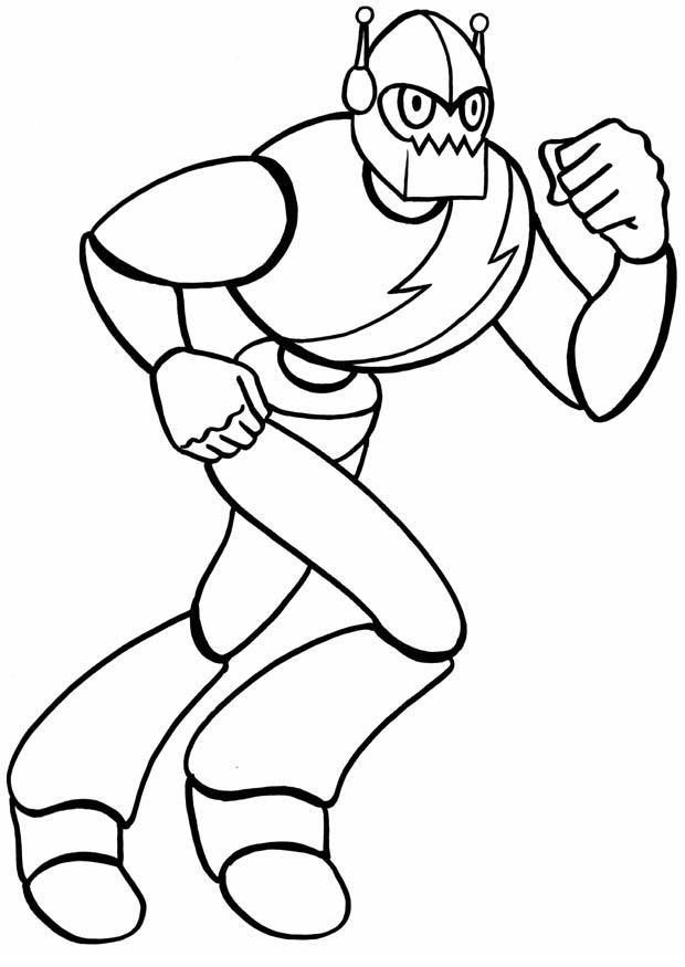Coloring page: Robot (Characters) #106577 - Free Printable Coloring Pages