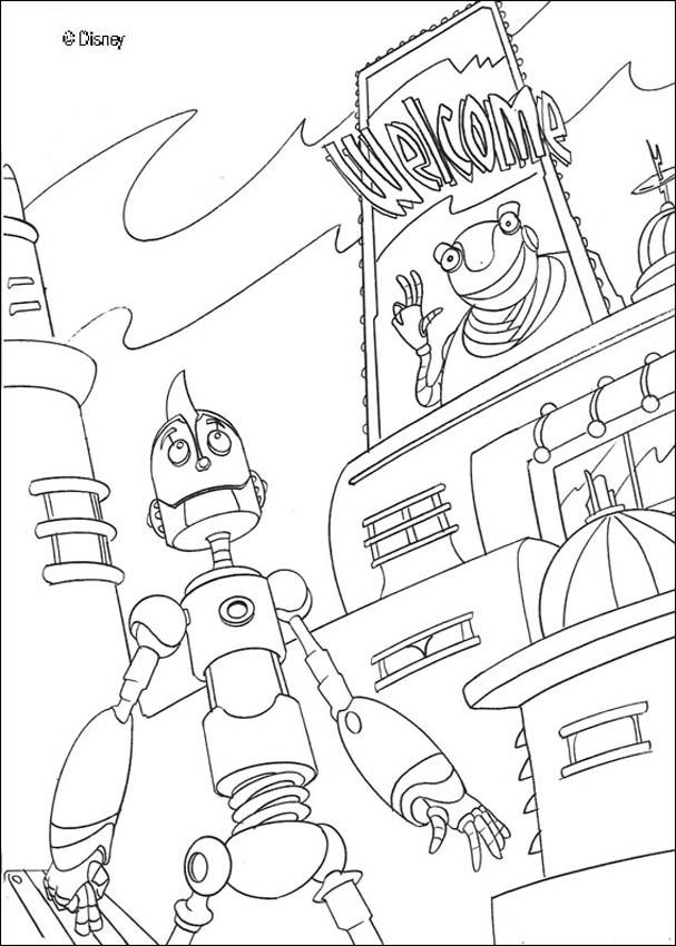 Coloring page: Robot (Characters) #106584 - Free Printable Coloring Pages