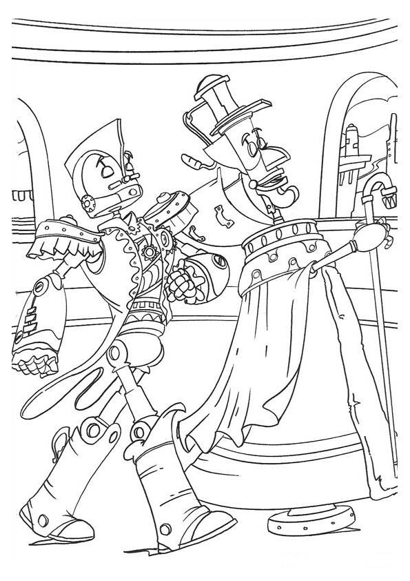 Coloring page: Robot (Characters) #106588 - Free Printable Coloring Pages