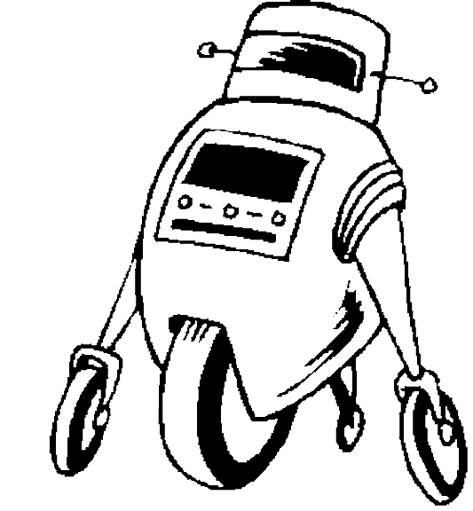 Coloring page: Robot (Characters) #106590 - Free Printable Coloring Pages