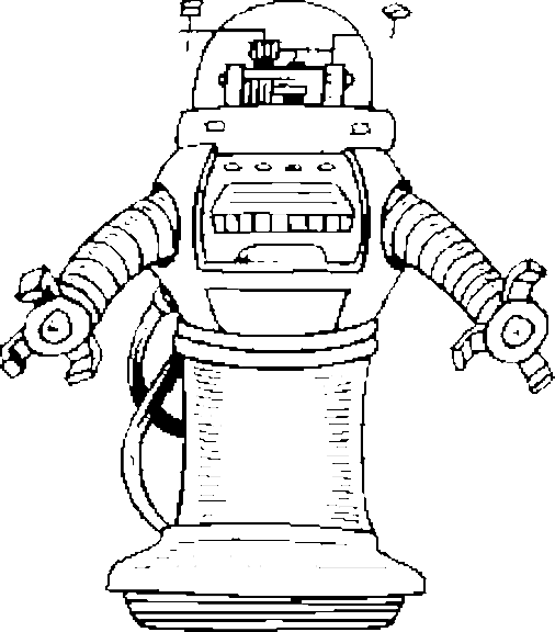 Coloring page: Robot (Characters) #106595 - Free Printable Coloring Pages