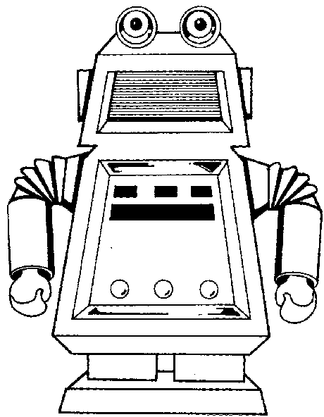 Coloring page: Robot (Characters) #106618 - Free Printable Coloring Pages