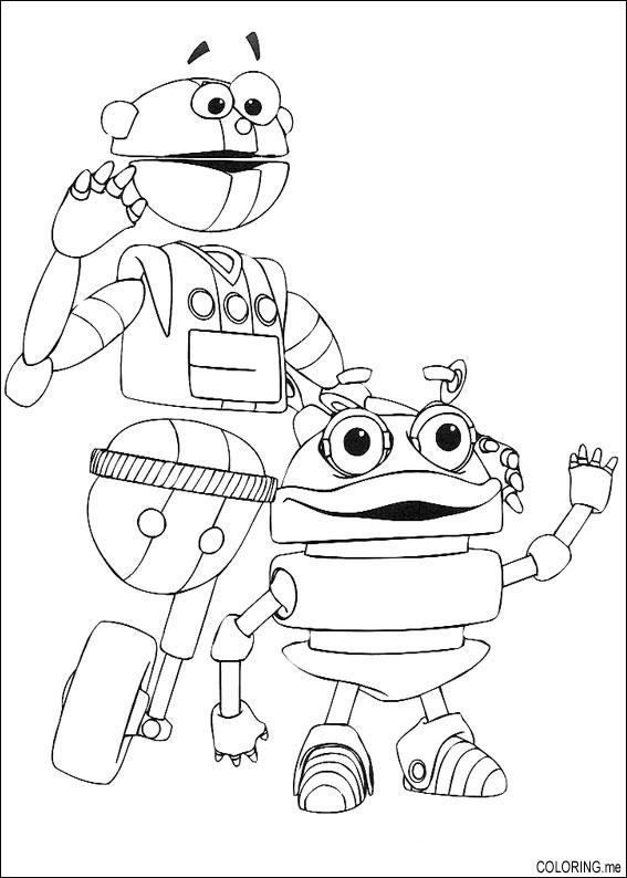 Coloring page: Robot (Characters) #106621 - Free Printable Coloring Pages