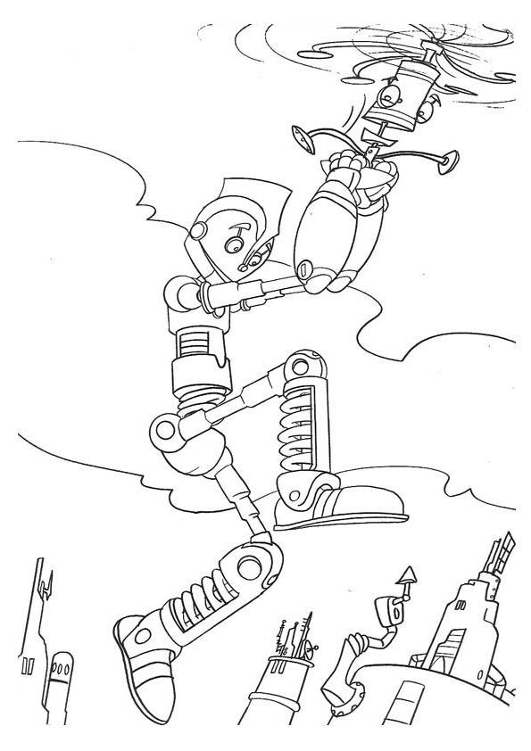 Coloring page: Robot (Characters) #106629 - Free Printable Coloring Pages