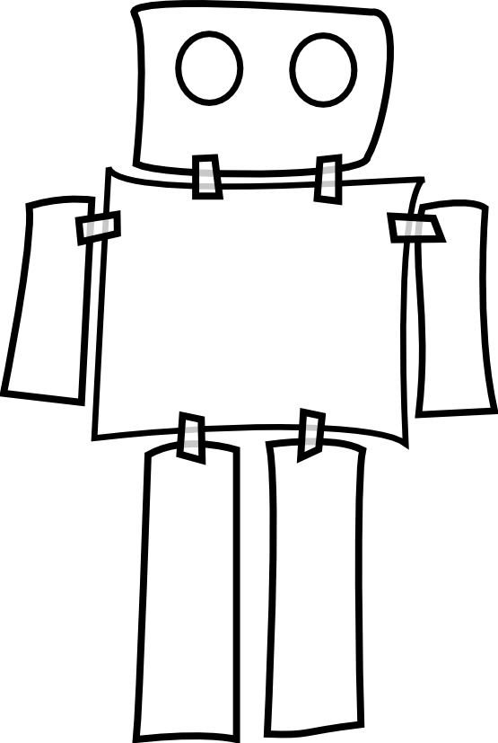 Coloring page: Robot (Characters) #106649 - Free Printable Coloring Pages