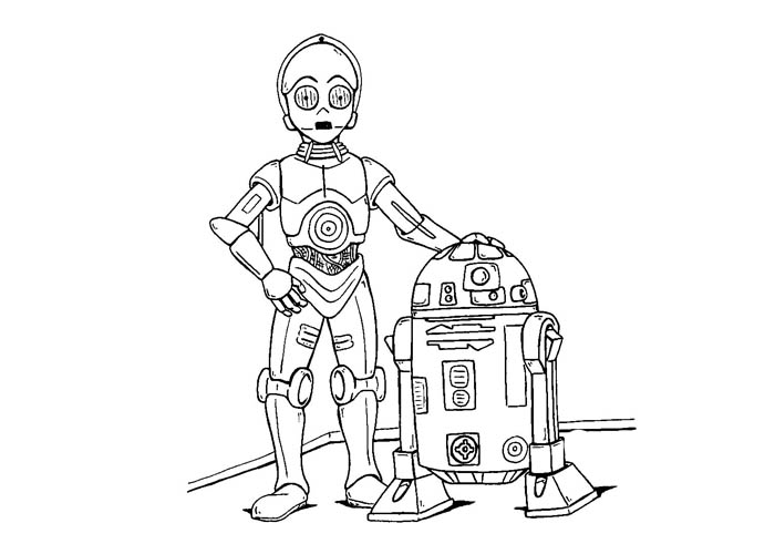 Coloring page: Robot (Characters) #106658 - Free Printable Coloring Pages