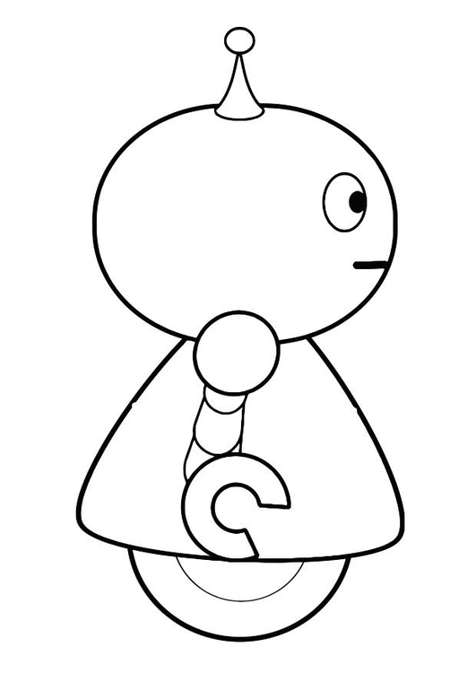 Coloring page: Robot (Characters) #106659 - Free Printable Coloring Pages