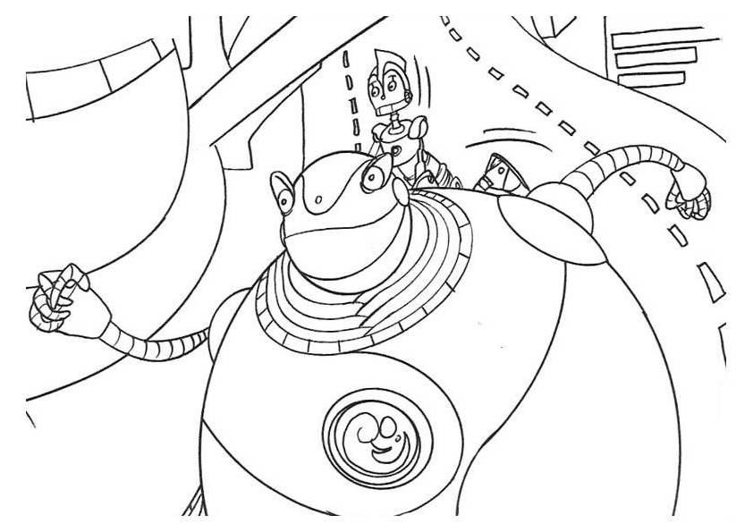 Coloring page: Robot (Characters) #106662 - Free Printable Coloring Pages