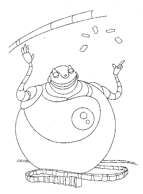 Coloring page: Robot (Characters) #106686 - Free Printable Coloring Pages